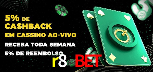 Promoções do cassino ao Vivo r8 bet